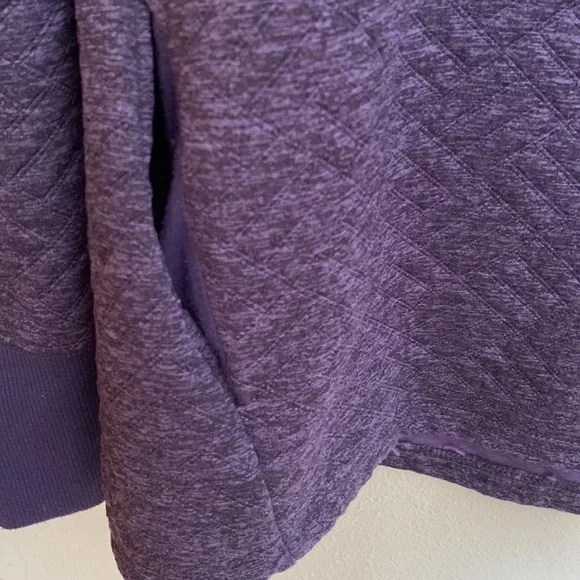 RBX Athletic Cowl Sweatshirt Medium Purple - Picture 6 of 8